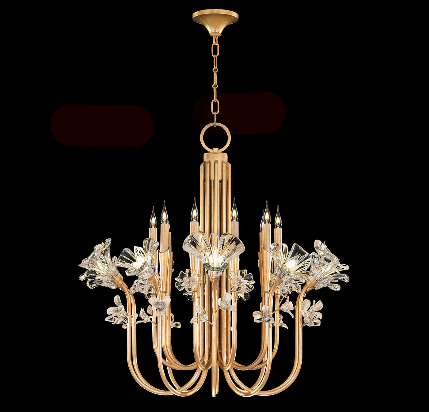 Fine Art Handcrafted Lighting - 915140-2ST - LED Chandelier - Azu - Gold