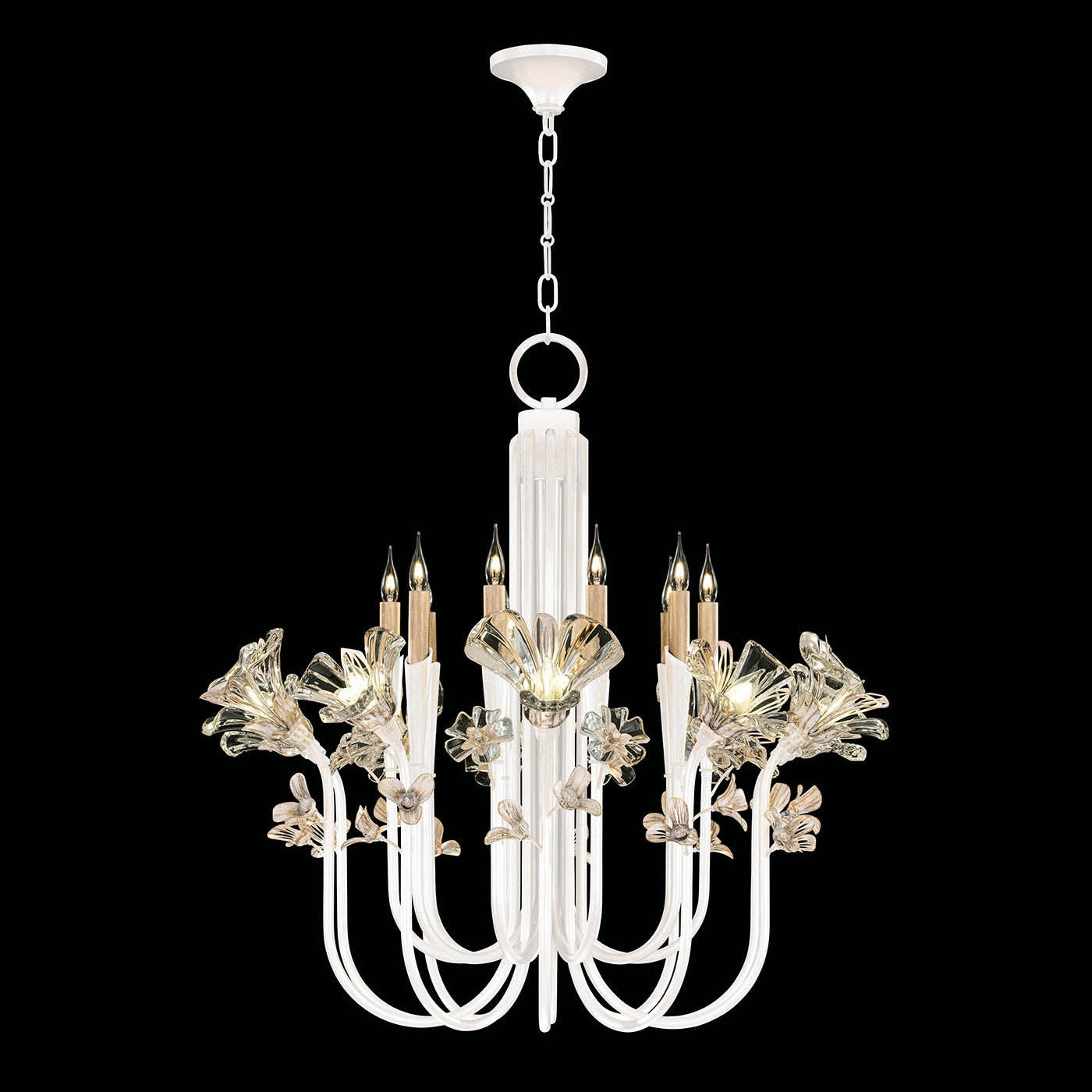 Fine Art - 915140-3ST - LED Chandelier - Azu - White