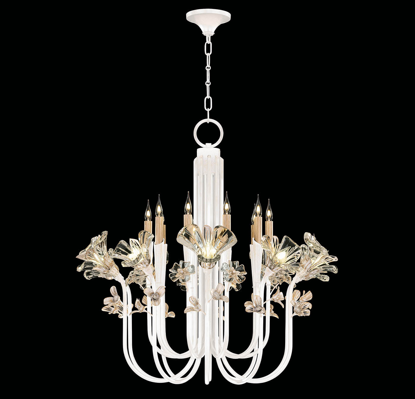 Fine Art Handcrafted Lighting - 915140-3ST - LED Chandelier - Azu - White