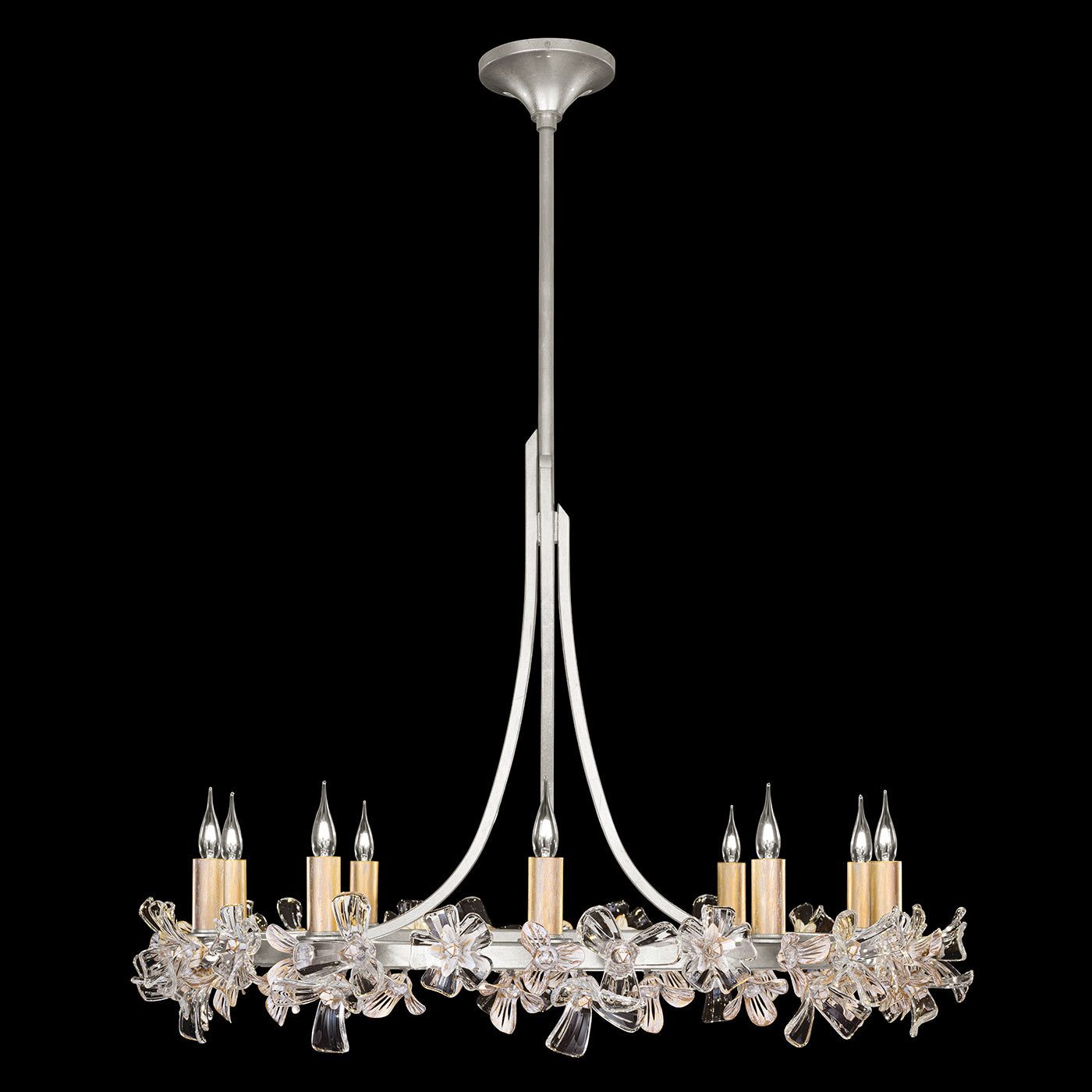 Fine Art Handcrafted Lighting - 915240-1ST - LED Chandelier - Azu - Silver
