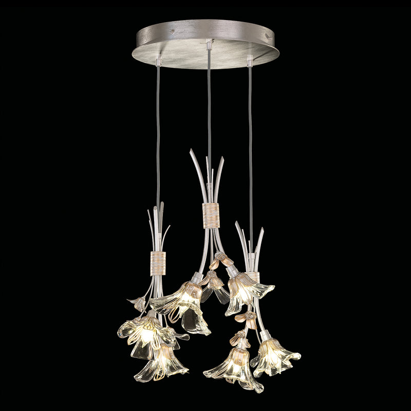 Fine Art Handcrafted Lighting - 916540-1ST - LED Pendant - Azu - Silver