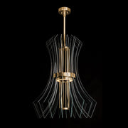 Fine Art Handcrafted Lighting - 916840-2ST - LED Pendant - Newton - Gold