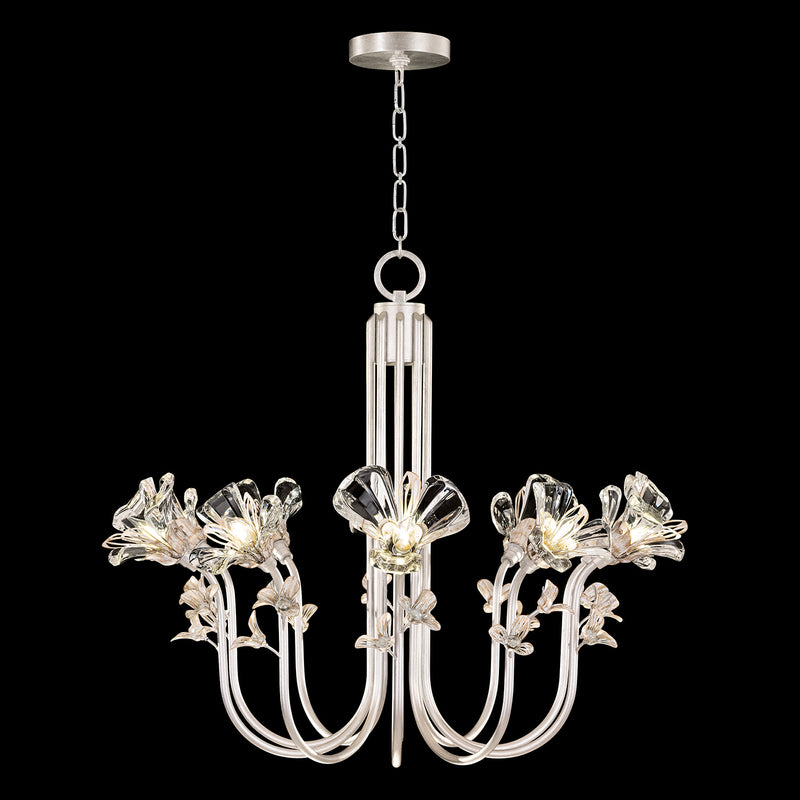 Fine Art Handcrafted Lighting - 917540-1ST - LED Chandelier - Azu - Silver