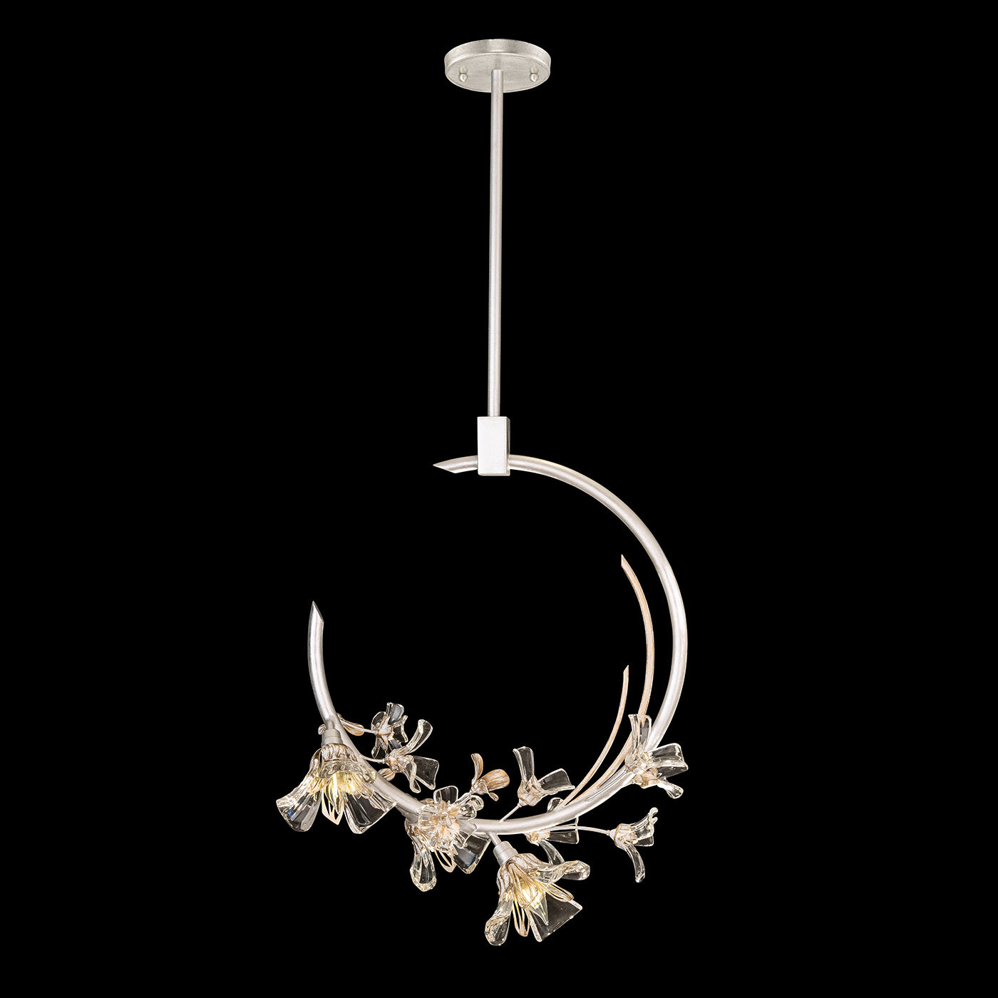 Fine Art Handcrafted Lighting - 918040-1ST - LED Pendant - Azu - Silver