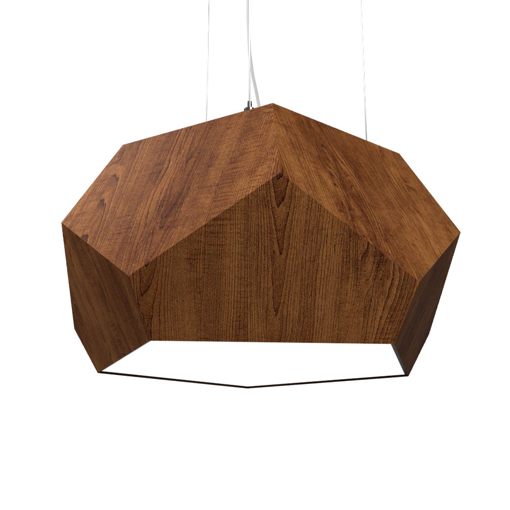 Accord Lighting - 1226.06 - Two Light Pendant - Facet - Imbuia