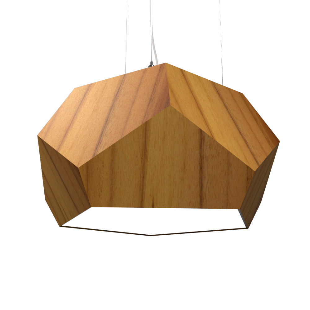 Accord Lighting - 1226.12 - Two Light Pendant - Facet - Teak