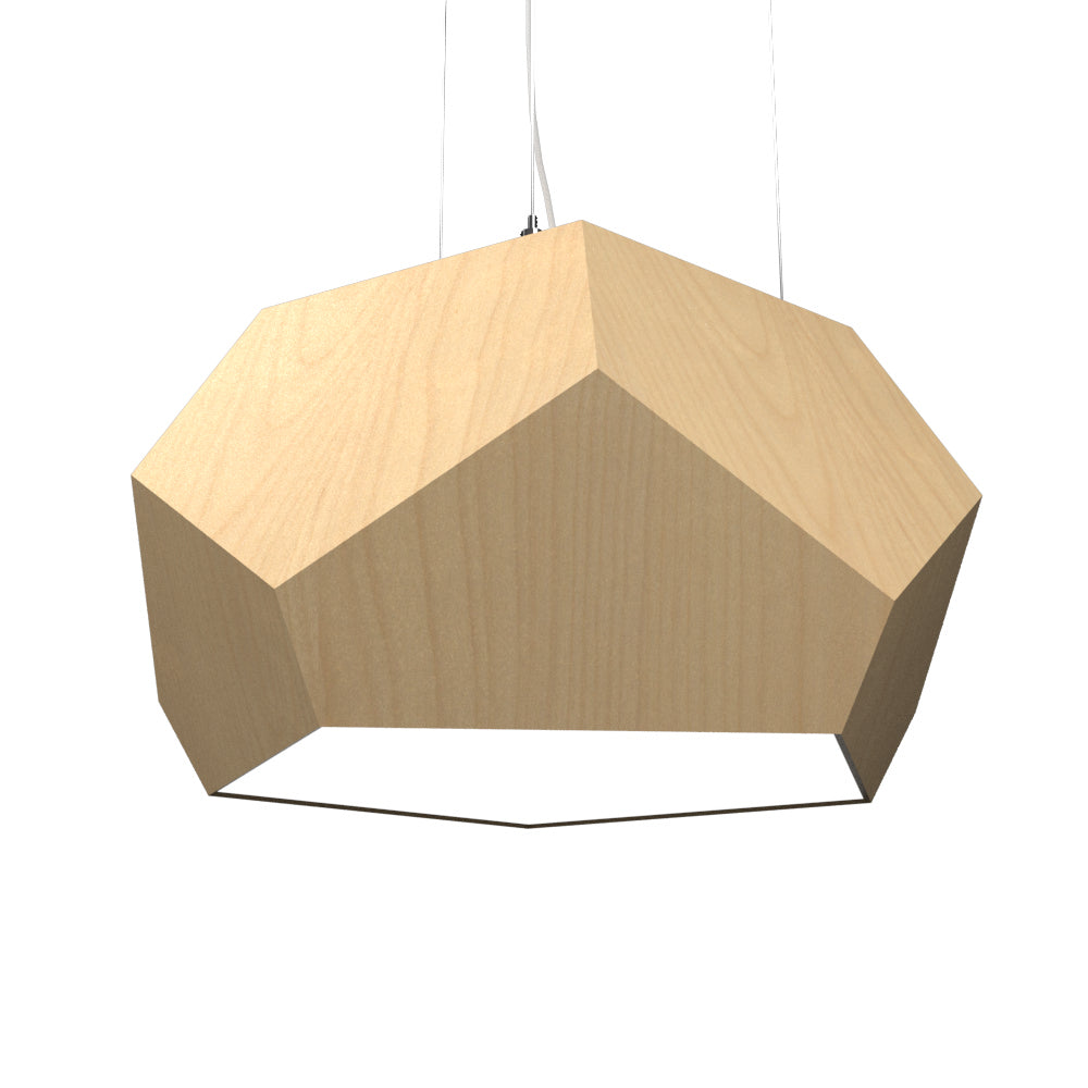 Accord Lighting - 1226.34 - Two Light Pendant - Facet - Maple