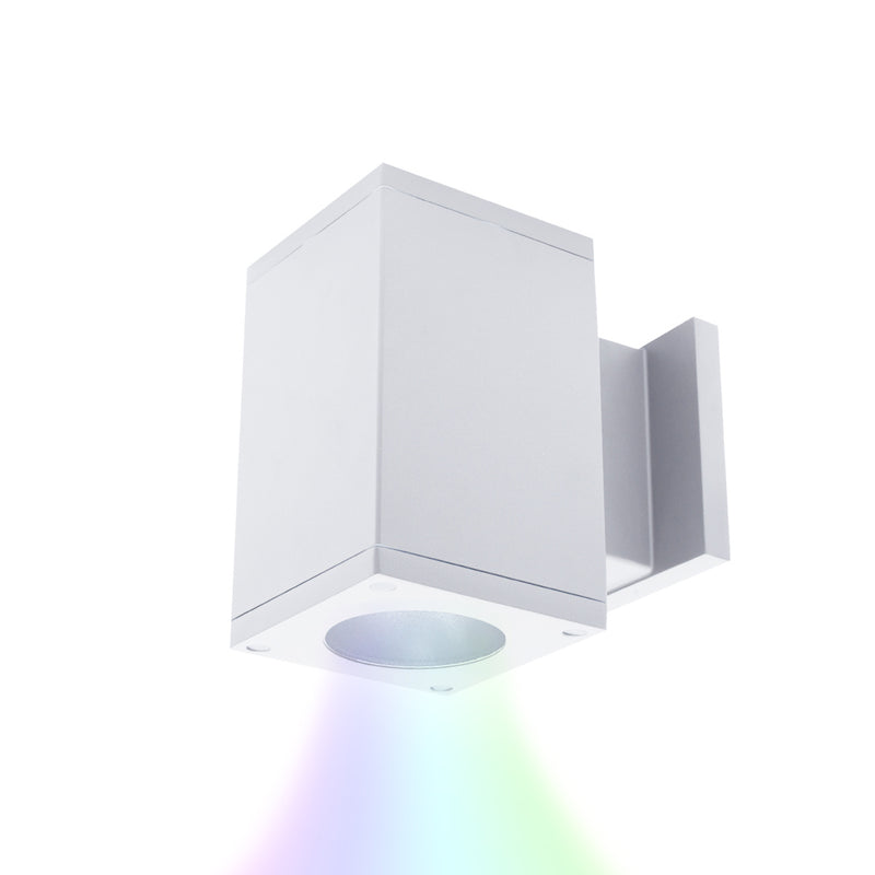 W.A.C. Lighting - DC-WS05-FA-CC-WT - LED Wall Light - Cube Arch - White