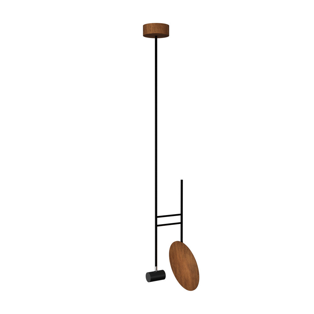 Accord Lighting - 1418.06 - Four Light Pendant - Dot - Imbuia