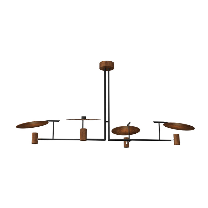 Accord Lighting - 1420.06 - Two Light Pendant - Dot - Imbuia