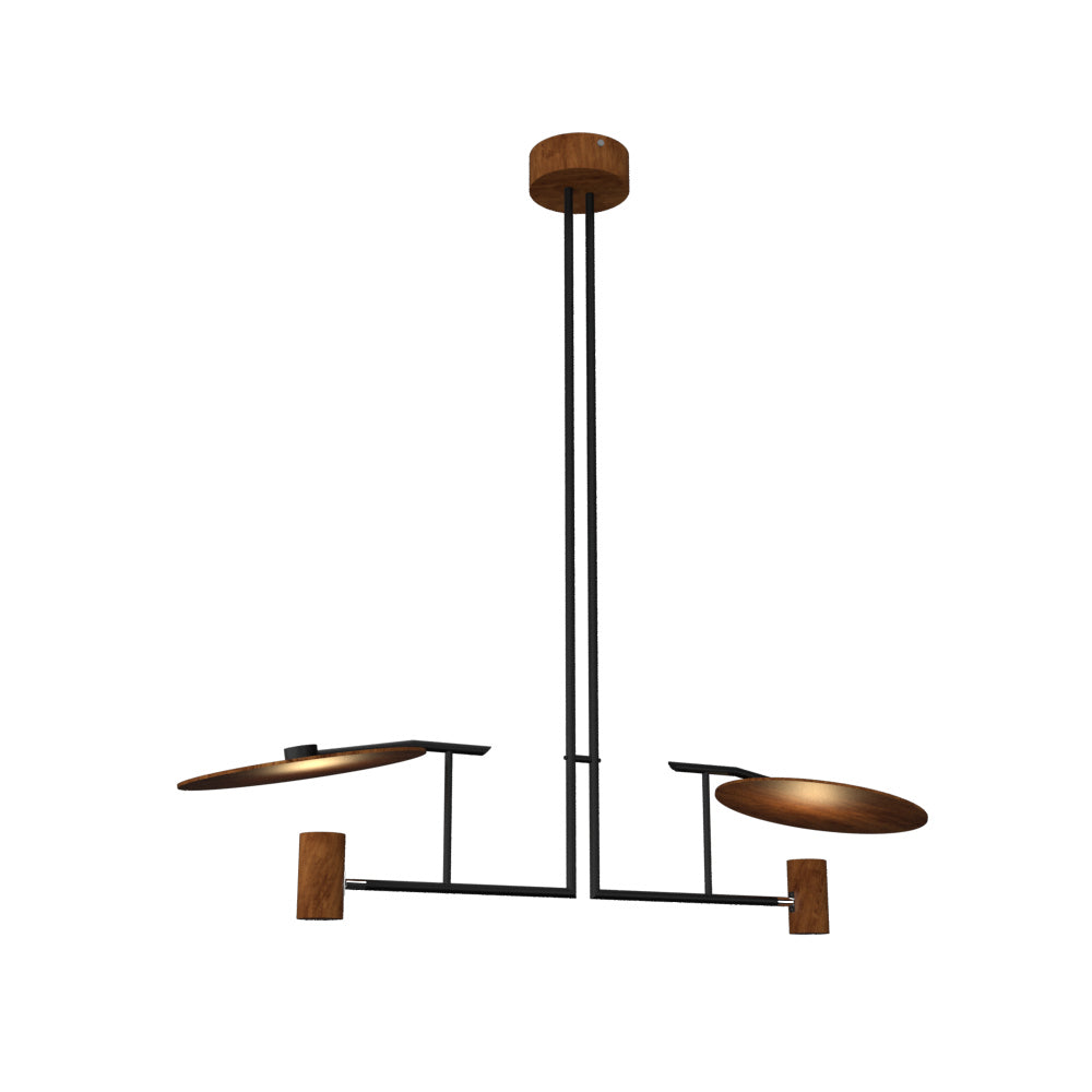 Accord Lighting - 1421.06 - One Light Pendant - Dot - Imbuia