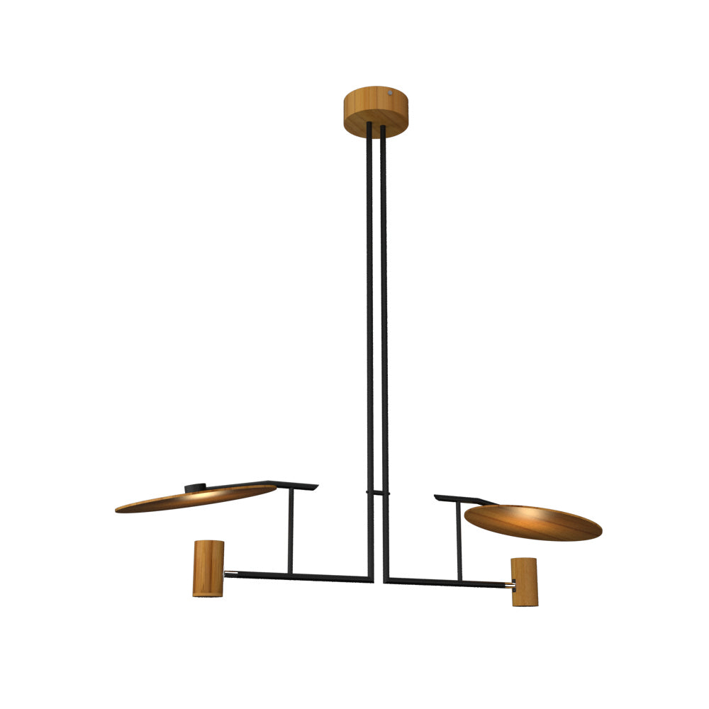 Accord Lighting - 1421.12 - One Light Pendant - Dot - Teak