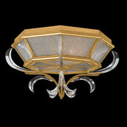 Fine Art - 704240-SF3 - Two Light Flush Mount - Beveled Arcs - Gold