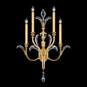 Fine Art - 738650-SF3 - Four Light Wall Sconce - Beveled Arcs - Gold