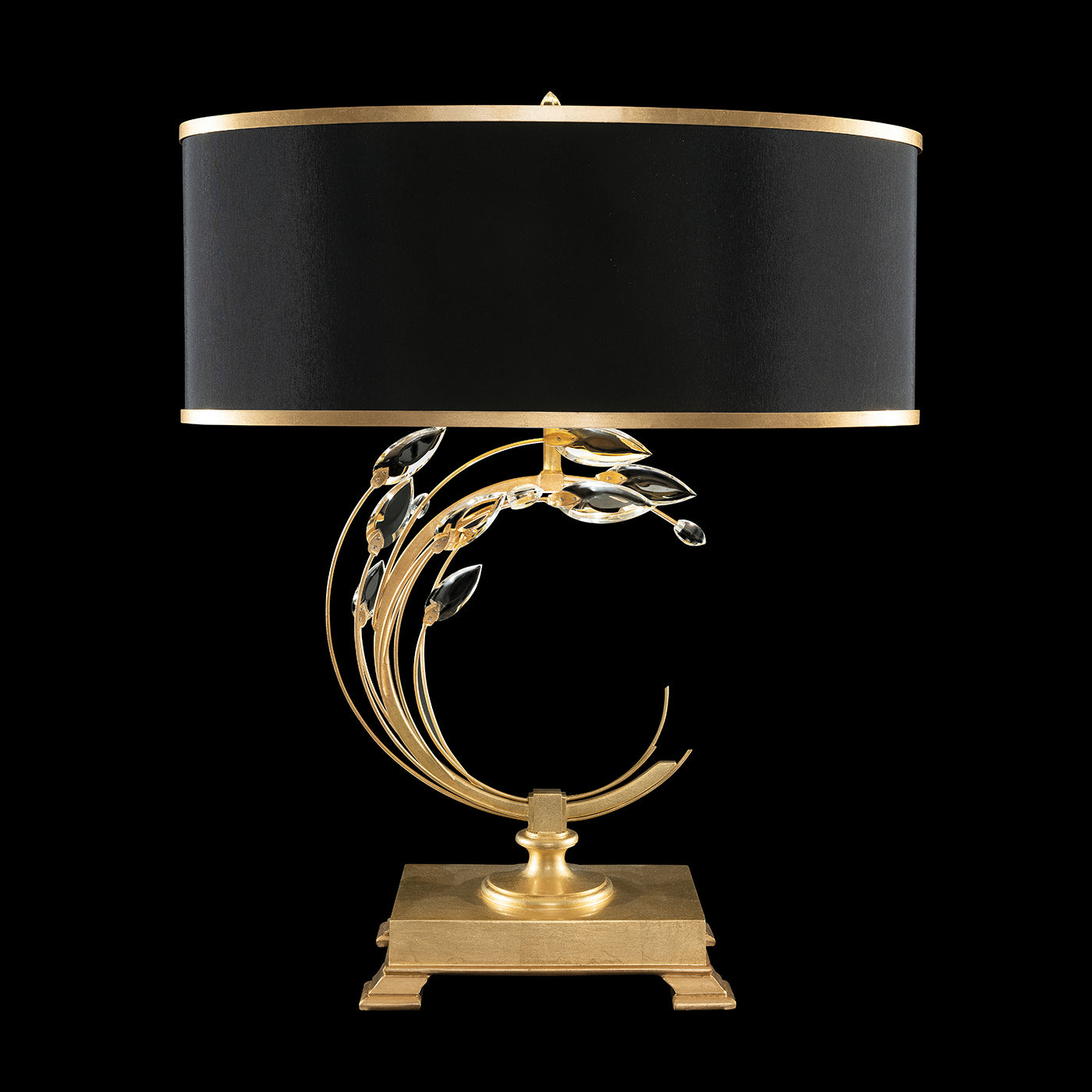 Fine Art - 758610-SF34 - One Light Table Lamp - Crystal Laurel - Gold
