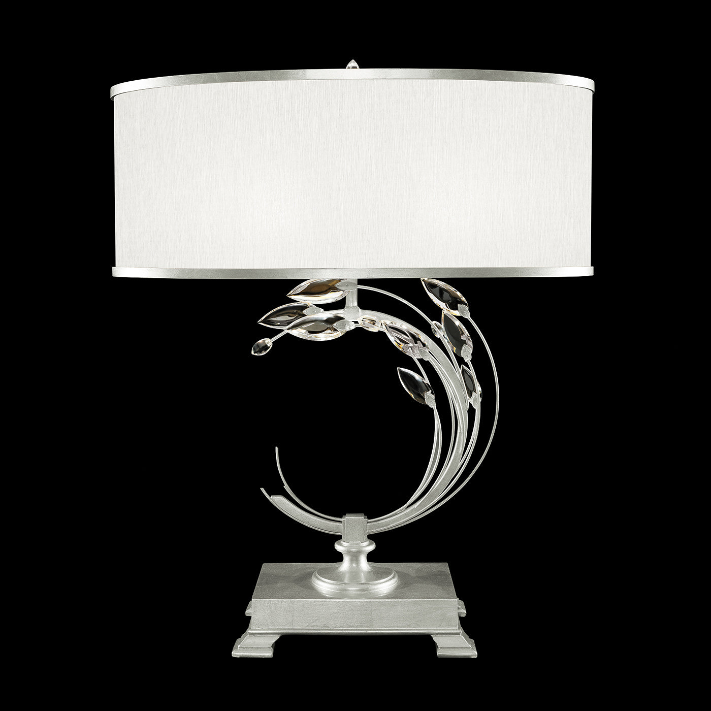 Fine Art - 771510-SF41 - One Light Table Lamp - Crystal Laurel - Silver