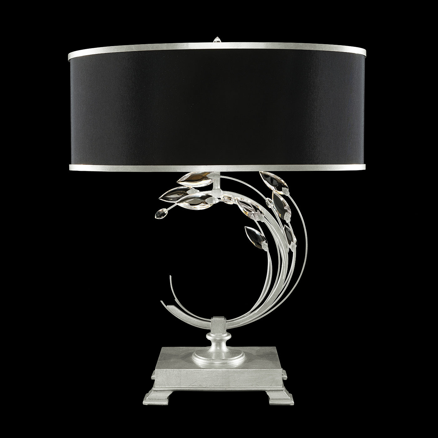 Fine Art - 771510-SF42 - One Light Table Lamp - Crystal Laurel - Silver