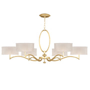 Fine Art - 771740-SF33 - Six Light Chandelier - Allegretto - Gold