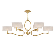 Fine Art - 780040-SF33 - Six Light Chandelier - Allegretto - Gold