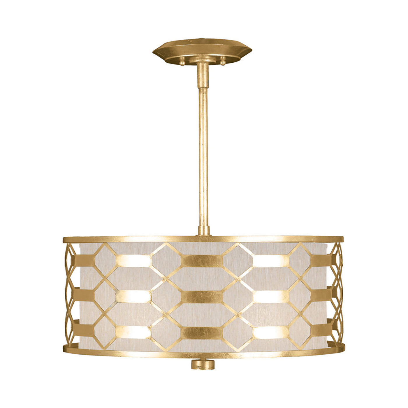 Fine Art - 787540-SF33 - Three Light Pendant - Allegretto - Gold