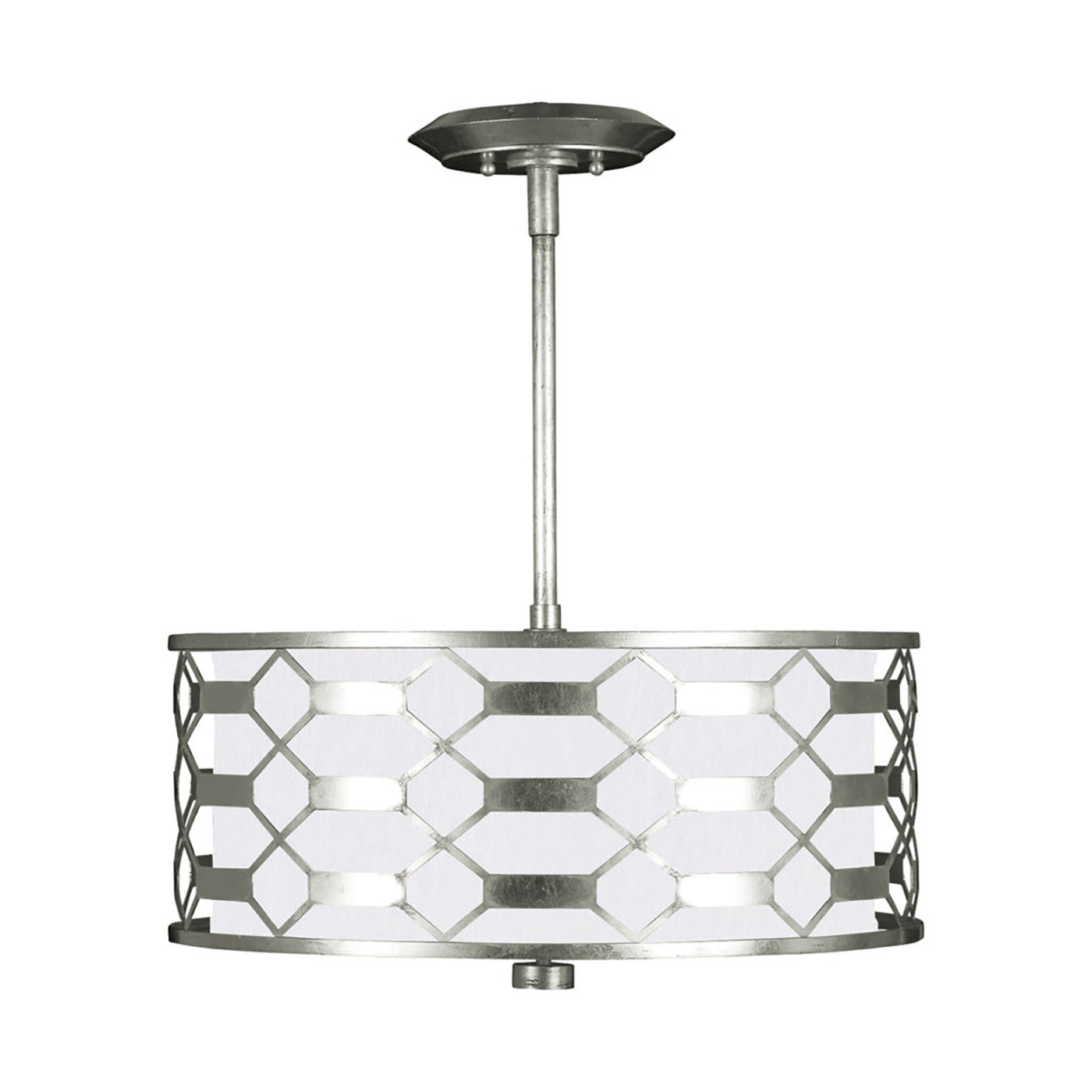Fine Art - 787540-SF41 - Three Light Pendant - Allegretto - Silver