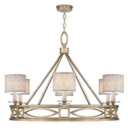 Fine Art Handcrafted Lighting - 887640-SF31 - Six Light Chandelier - Cienfuegos - Gold