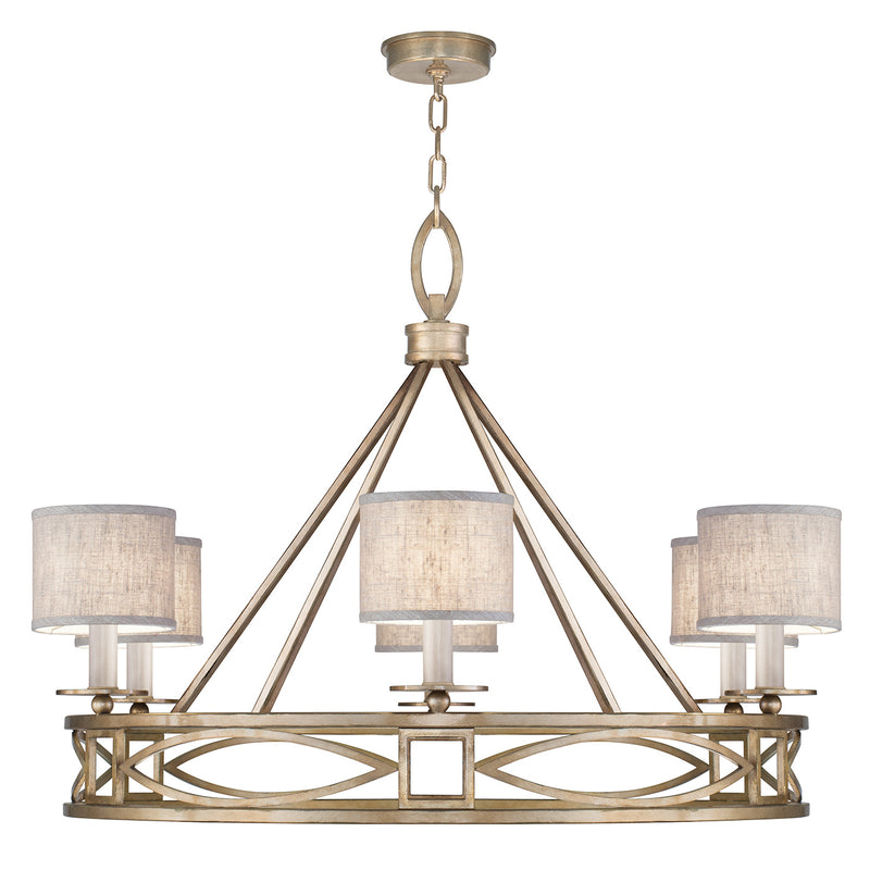 Fine Art Handcrafted Lighting - 887640-SF31 - Six Light Chandelier - Cienfuegos - Gold