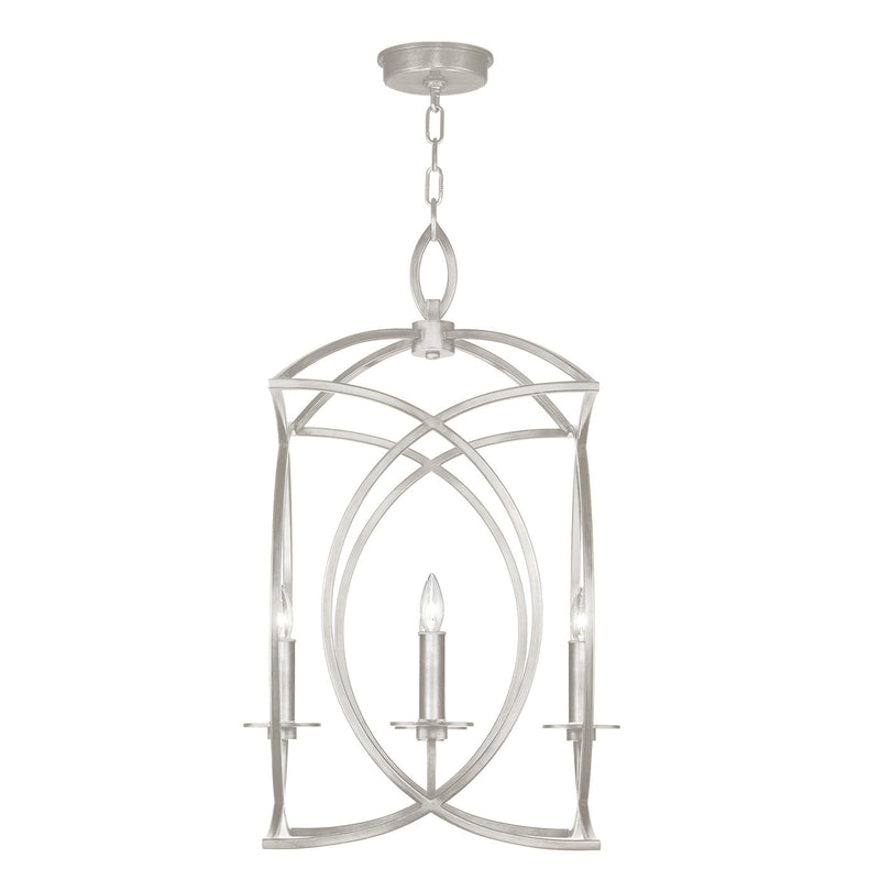 Fine Art Handcrafted Lighting - 887740-SF4 - Four Light Chandelier - Cienfuegos - Silver