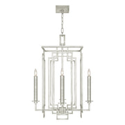 Fine Art Handcrafted Lighting - 889040-SF4 - Four Light Chandelier - Cienfuegos - Silver