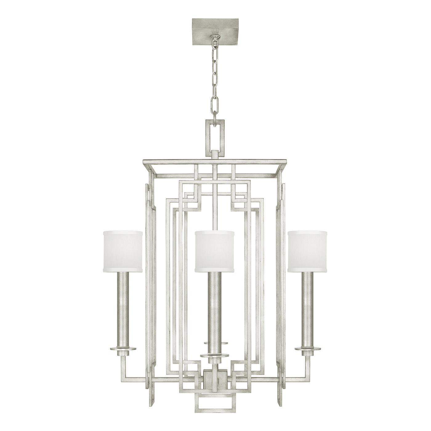 Fine Art - 889040-SF41 - Four Light Chandelier - Cienfuegos - Silver