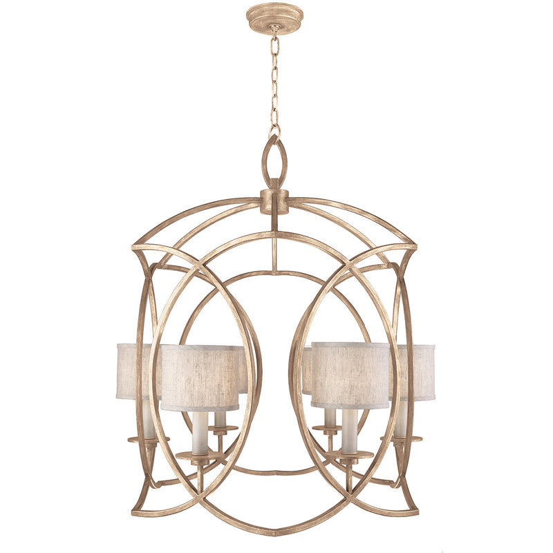 Fine Art Handcrafted Lighting - 889840-SF31 - Six Light Chandelier - Cienfuegos - Gold
