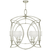 Fine Art Handcrafted Lighting - 889840-SF41 - Six Light Chandelier - Cienfuegos - Silver
