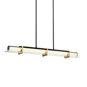 George Kovacs - P1516-707-L - LED Island Pendant - Midnight Gold - Sand Coal And Honey Gold