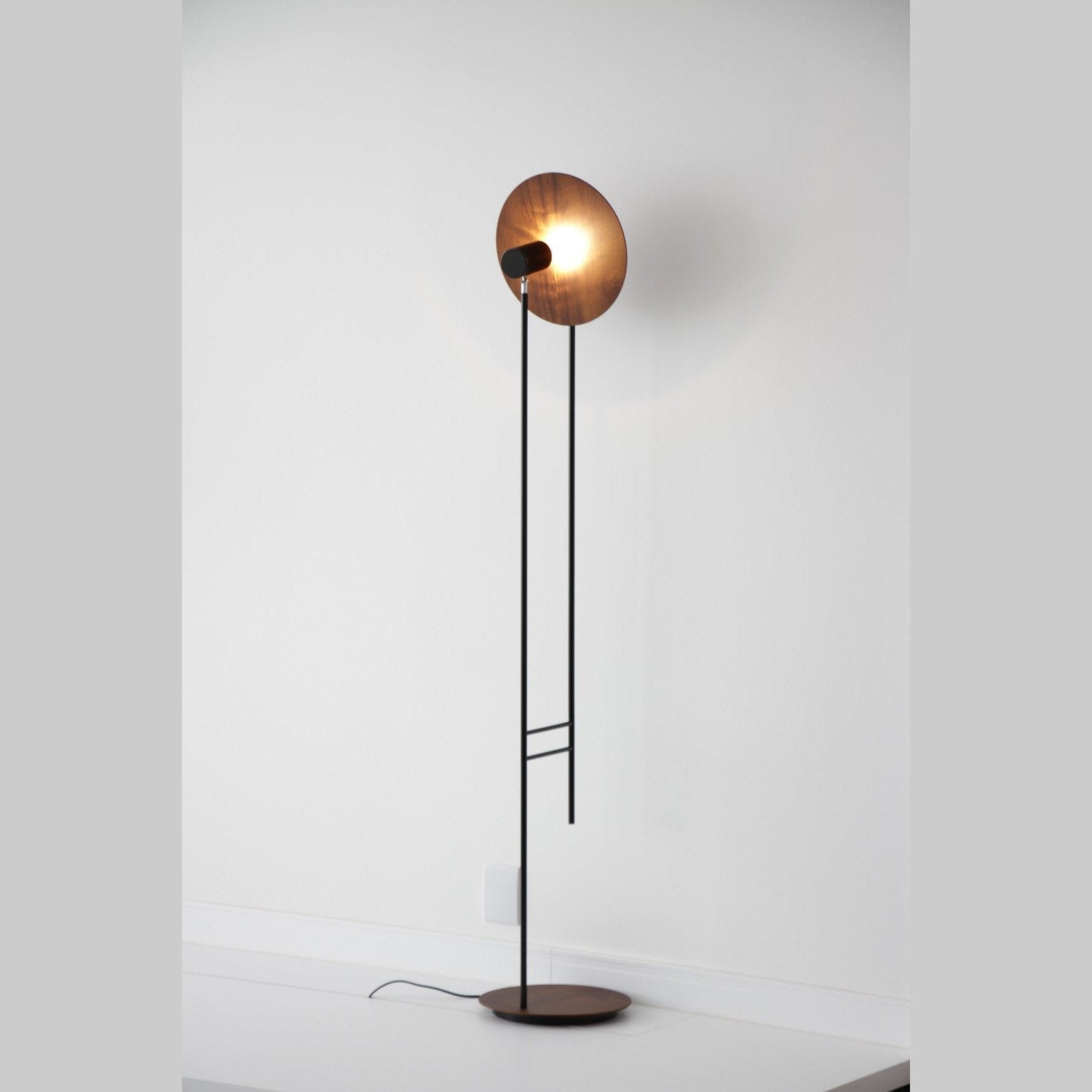 Accord Lighting - 3126.18 - Two Light Floor Lamp - Dot - American Walnut