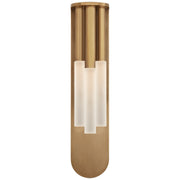 Visual Comfort Signature - KW 2284AB-EC - LED Wall Sconce - Rousseau - Antique-Burnished Brass