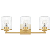 Quoizel - ABR8621AB - Three Light Bath - Abner - Aged Brass