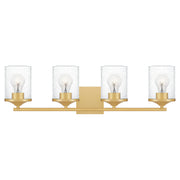 Quoizel - ABR8628AB - Four Light Bath - Abner - Aged Brass