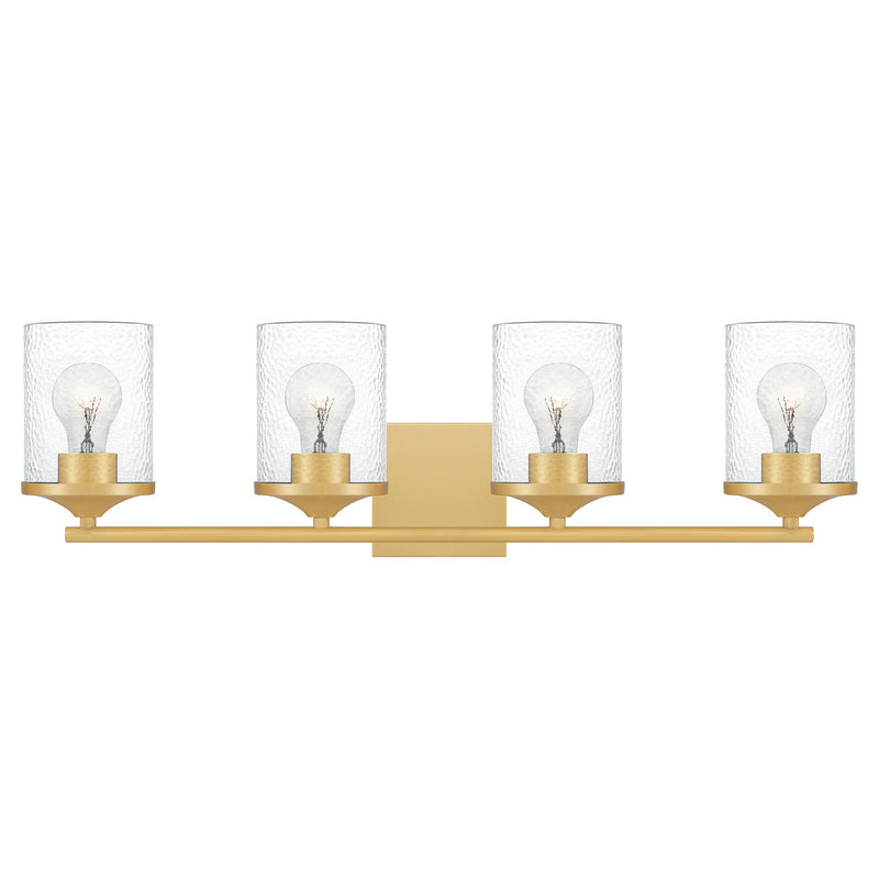 Quoizel - ABR8628AB - Four Light Bath - Abner - Aged Brass