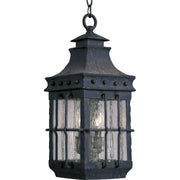 Maxim - 30088CDCF - Three Light Outdoor Hanging Lantern - Nantucket - Country Forge