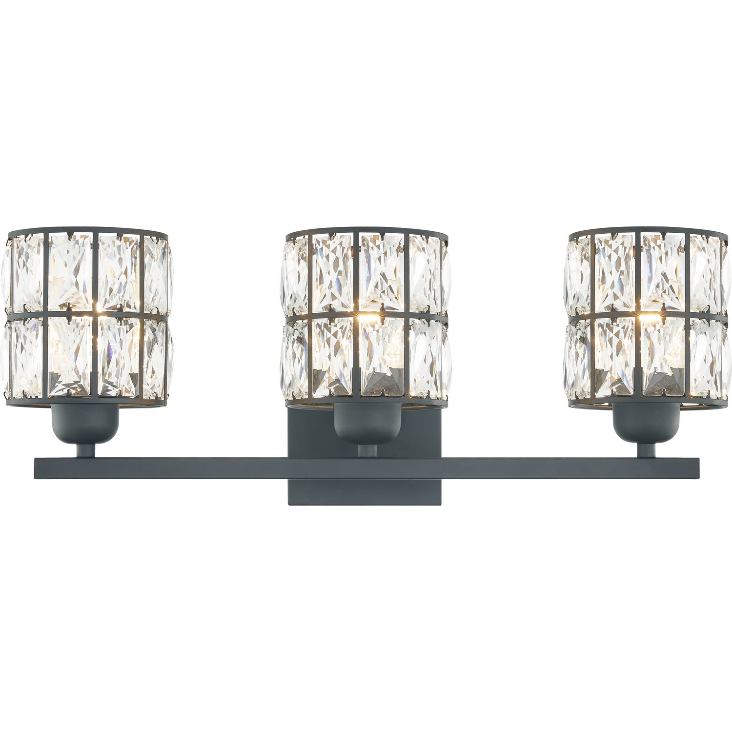 Quoizel - GIB8622MBK - Three Light Bath - Gibson - Matte Black