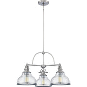 Quoizel - GRTS5103BN - Three Light Chandelier - Grant - Brushed Nickel
