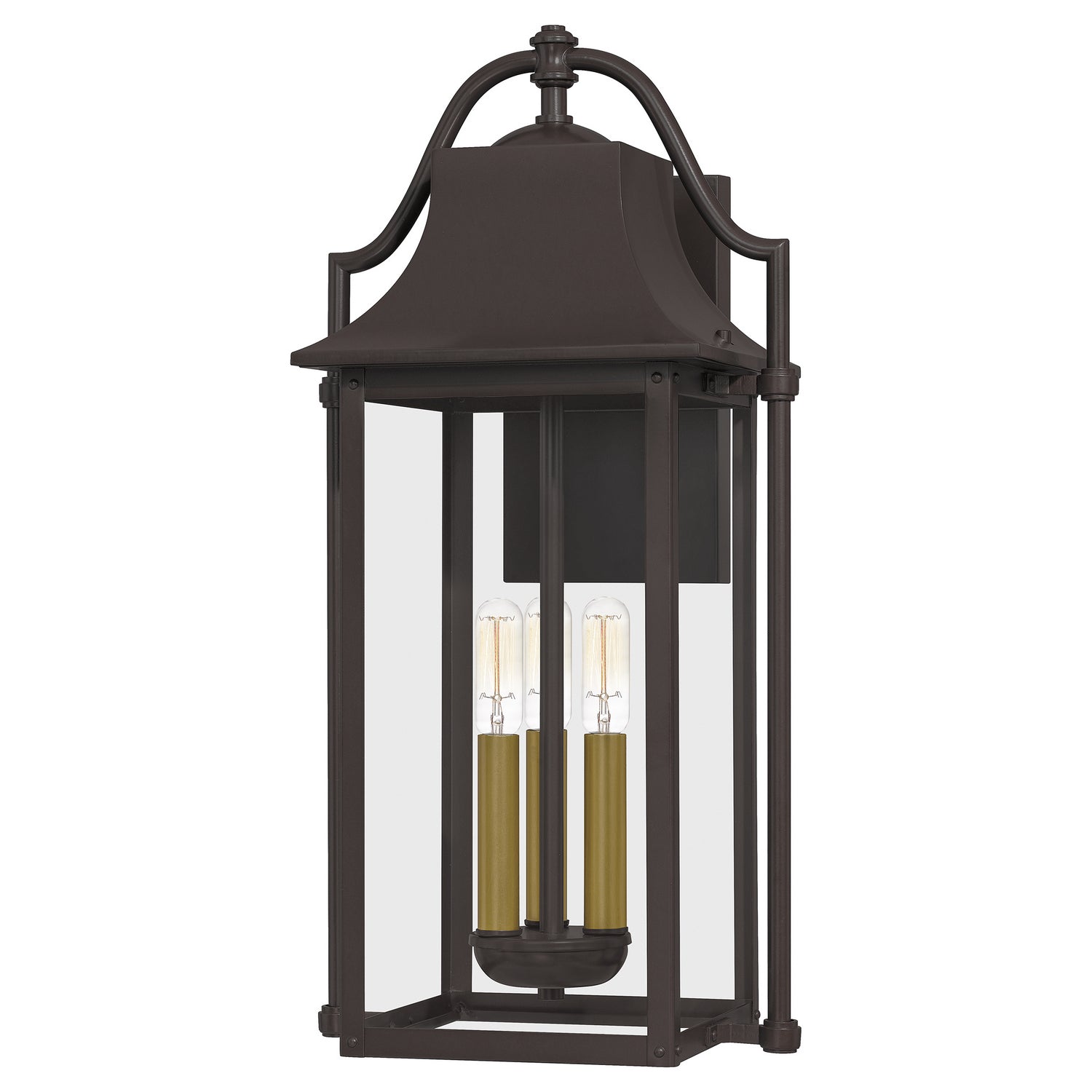 Quoizel - MAN8411WT - Three Light Outdoor Wall Mount - Manning - Western Bronze