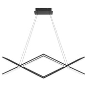 Quoizel - PCNEW136MBK - LED Linear Chandelier - Newman - Matte Black