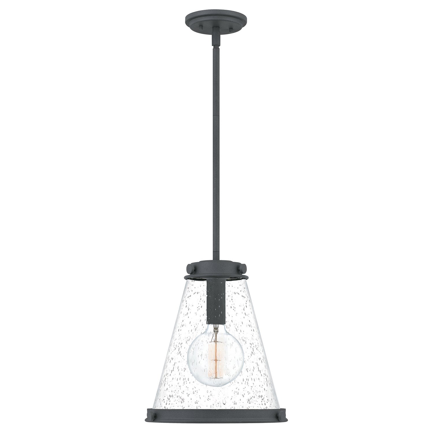 Quoizel - QP5260MB - One Light Mini Pendant - Bristol - Mottled Black