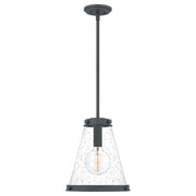 Quoizel - QP5260MB - One Light Mini Pendant - Bristol - Mottled Black