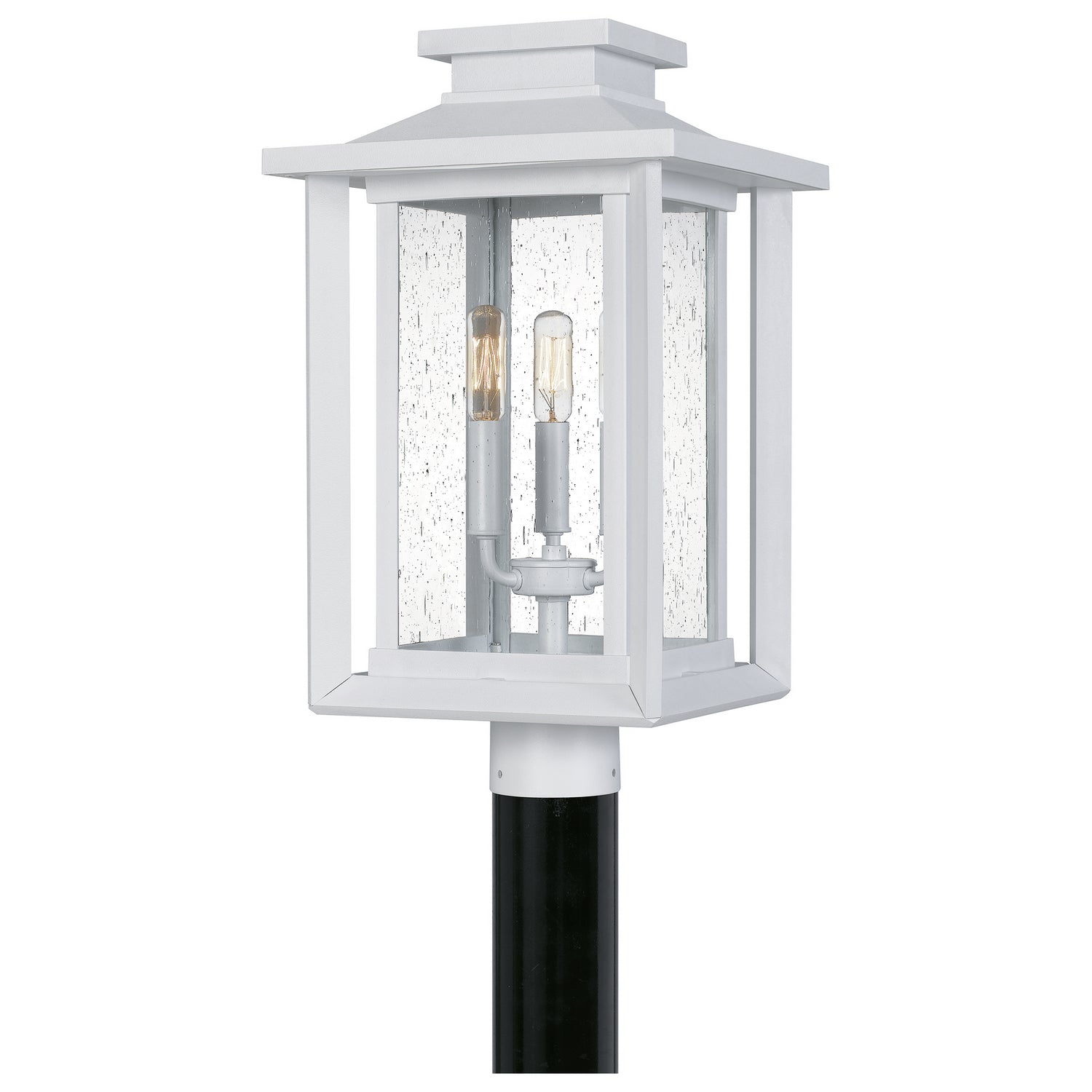 Quoizel - WKF9011W - Three Light Outdoor Post Mount - Wakefield - Matte White