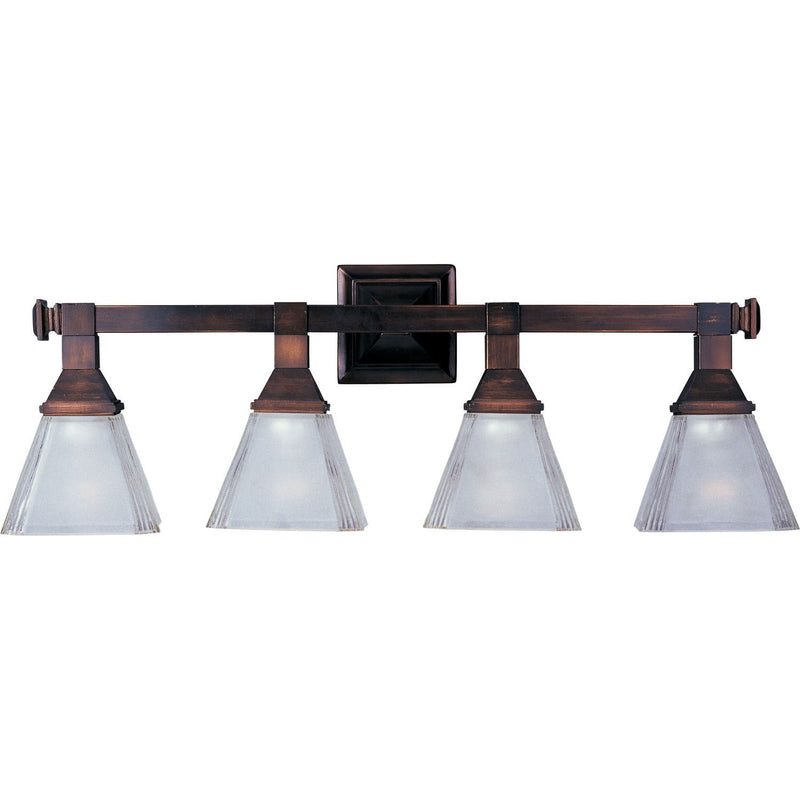 Maxim - 11079FTOI - Four Light Bath Vanity - Brentwood - Oil Rubbed Bronze