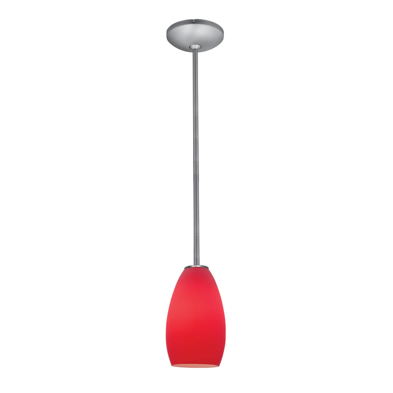 Access - 28012-3R-BS/RED - LED Pendant - Champagne - Brushed Steel