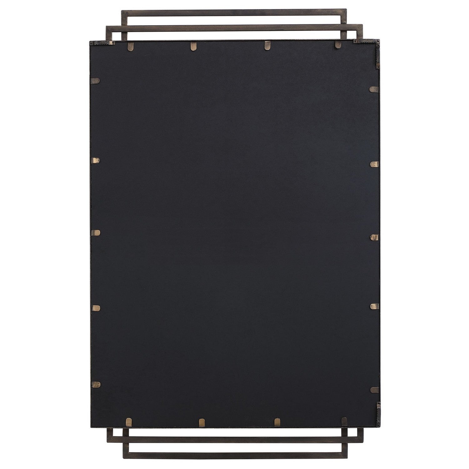 Uttermost - 09688 - Mirror - Amherst - Brushed Gold With Silver Highlights