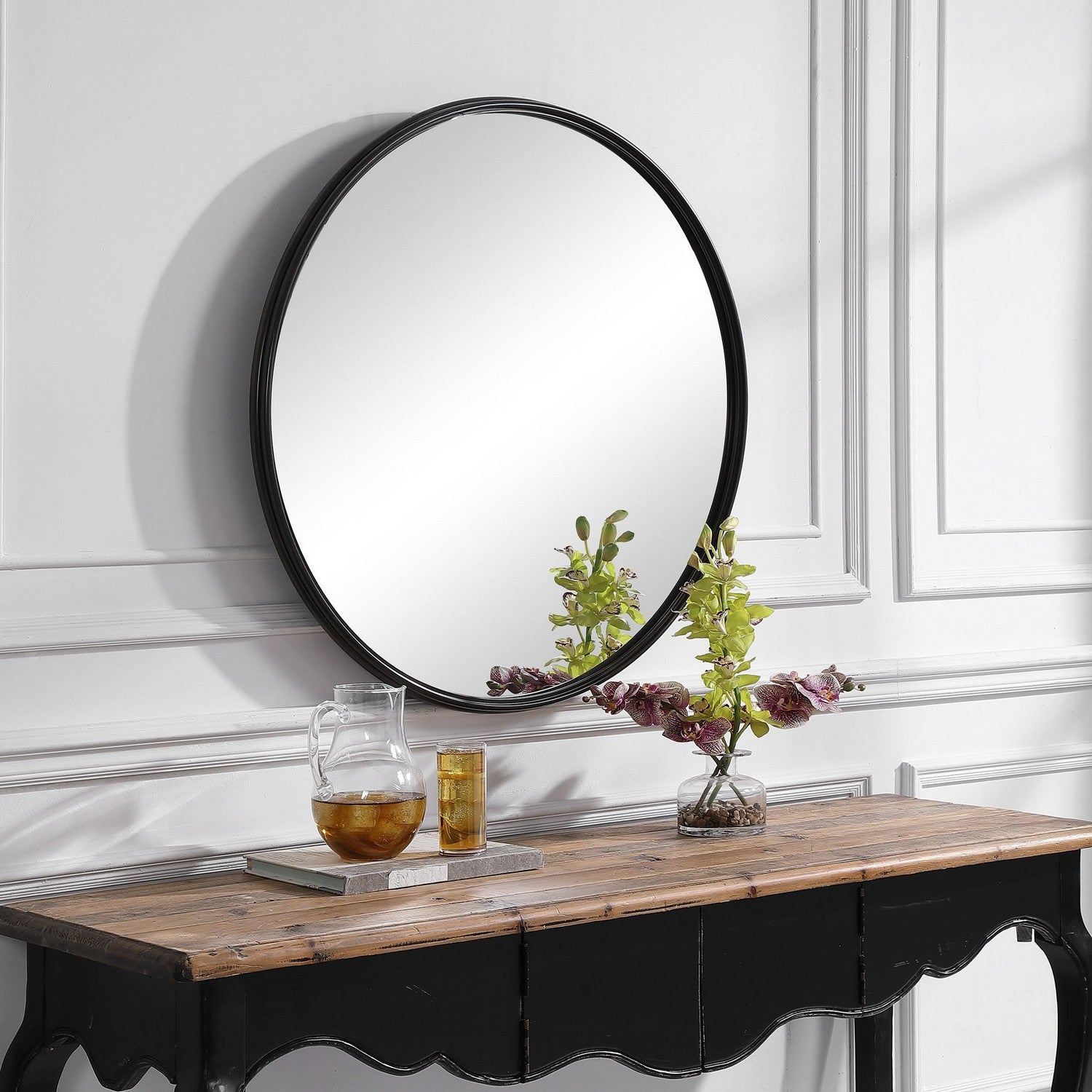 Uttermost - 09692 - Mirror - Belham - Aged Black